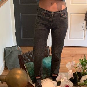 Vintage LEVI’S 501 CT WOMENS CROPPED JEANS